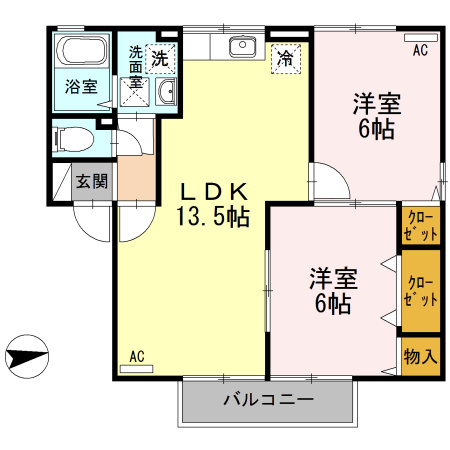 メゾンシャルム木太 A棟
