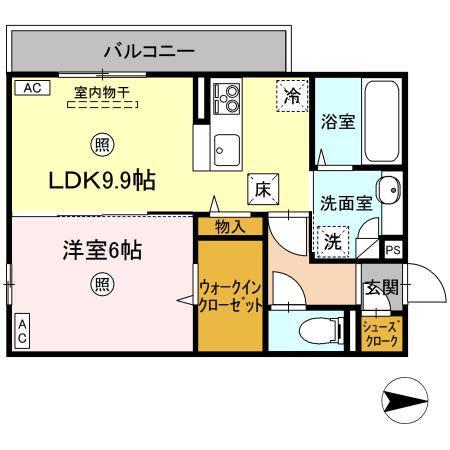 Ｄ－ＲＯＯＭ春日Ｃ