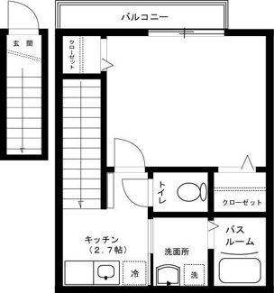 【間取り】 | アールズコート　Ｉ棟 | 間取りです。