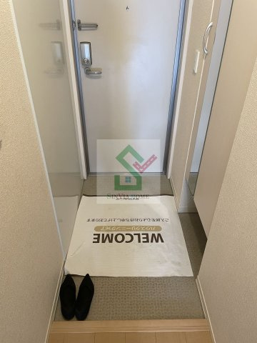 クイーンヒルズの玄関