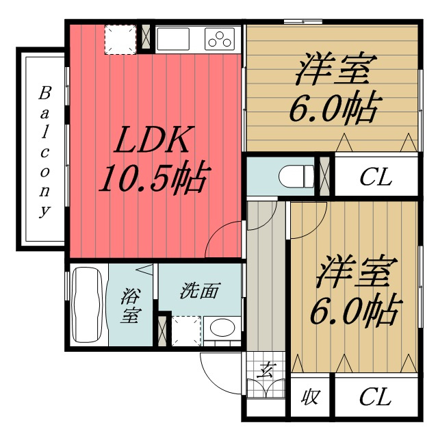 【間取り】