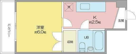 デンマークハイツIIの間取り