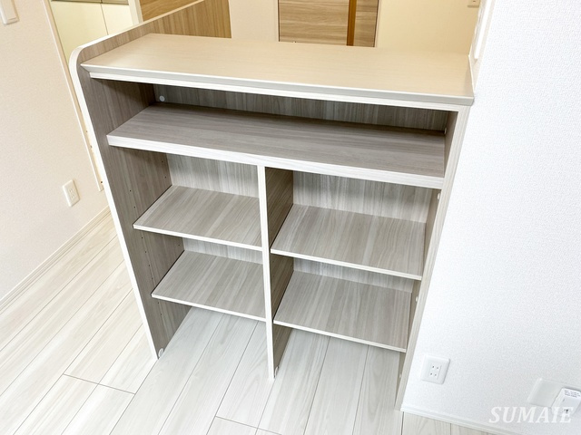 Ｇｌｏｉｒｅ Ｃｏｕｒｔの収納|カウンター下は収納です☆