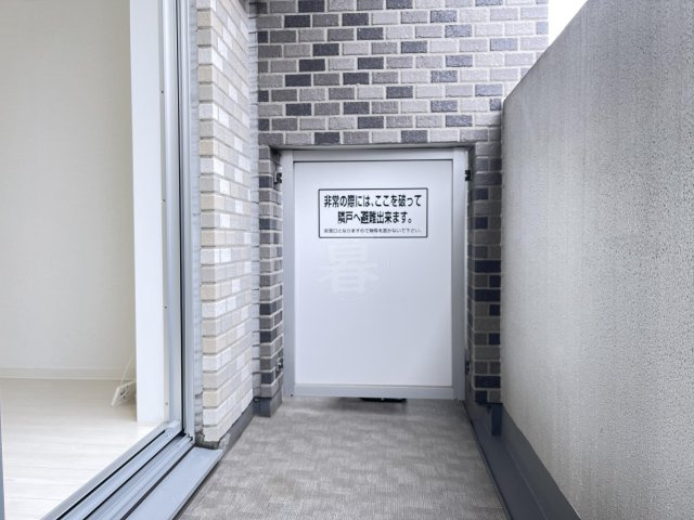 ブライズ蒲田WESTのバルコニー
