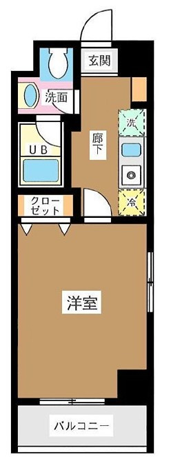 ミリアビタNo30の間取り|間取りです。