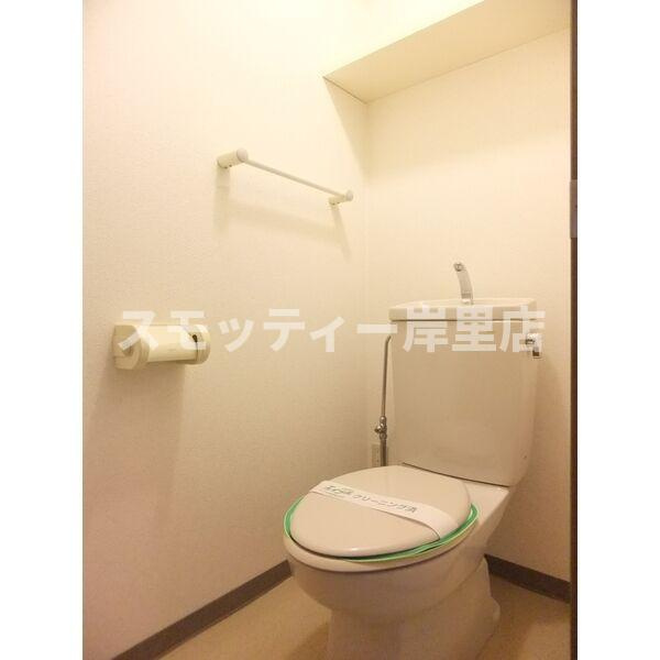 ラポール帝塚山のトイレ