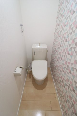 フルーリー中撫川 B棟のトイレ