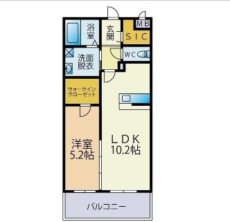 グランツパシオンの間取り|使いやすい間取りです。