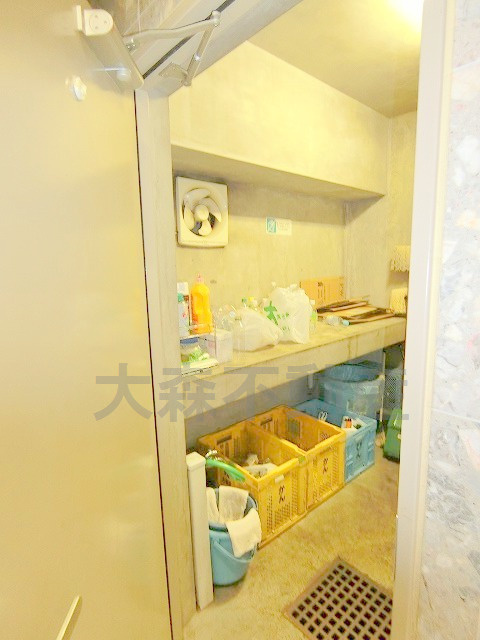 ルーブル大森Ⅱのその他共用部分|曜日時間関係なくゴミ出し可能な敷地内ごみ捨て場！