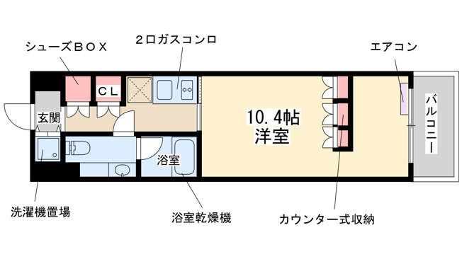 【間取り】 | DUON新大阪レジデンス