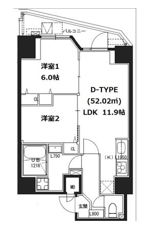 Ｓ－ＲＥＳＩＤＥＮＣＥ蔵前の間取り|間取りです。