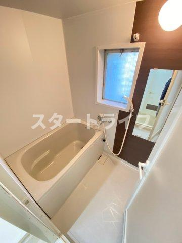 大阪市東淀川区下新庄４丁目の賃貸マンションの浴室