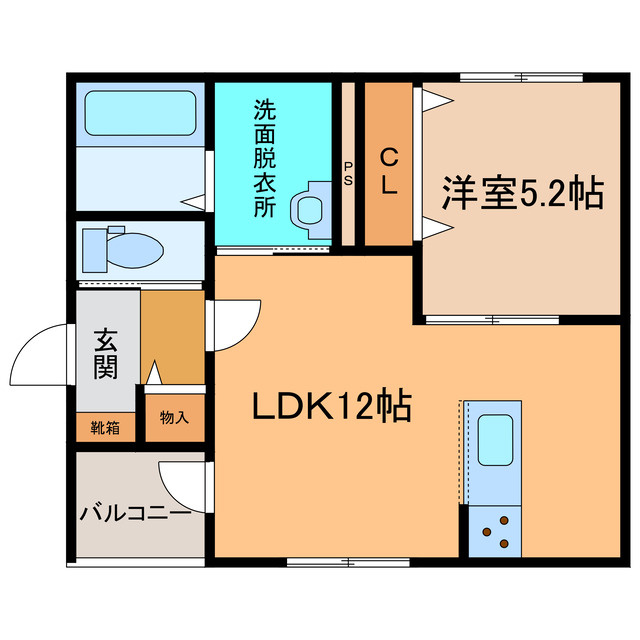 RubyⅦの間取り