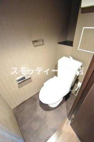エヌレジデンス新今宮のトイレ|シンプルで使いやすいトイレです