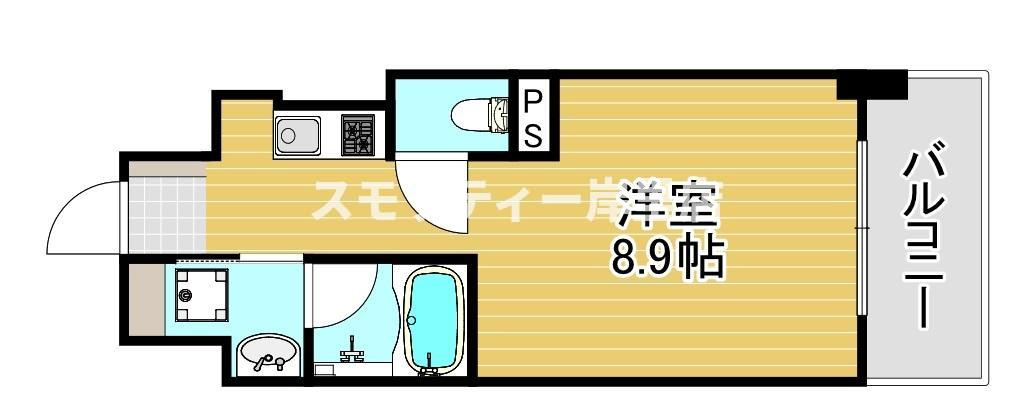 エヌレジデンス新今宮の間取り