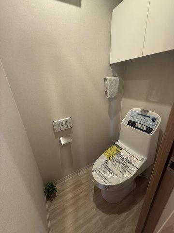 サーパス下松中央線のトイレ|ウォシュレット付きトイレです