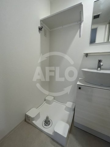 エスリード弁天町クレールの洗面所|エスリード弁天町クレール　室内洗濯機置き場