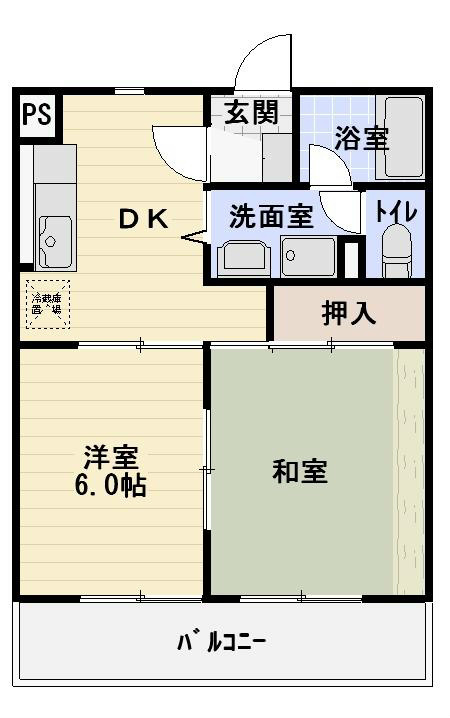 グリーンカネコ の間取り