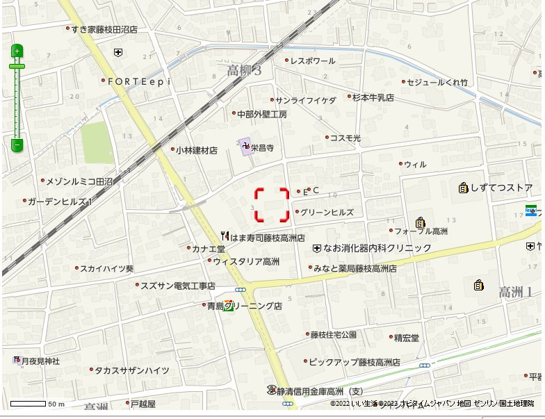 グリーンカネコ の地図