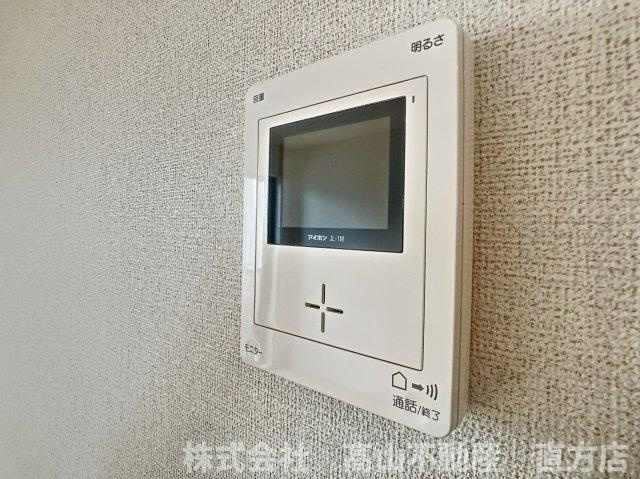 直方市大字感田のアパートのセキュリティ