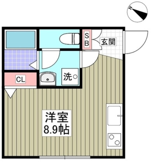 メゾンリリーの間取り