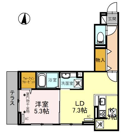 ウィングランデの間取り