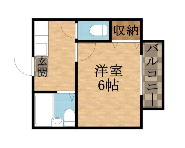 ハイツライラックの間取り