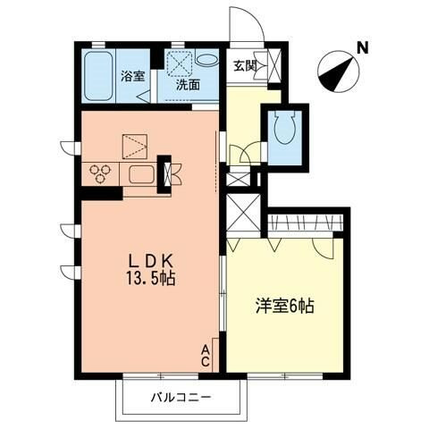 【間取り】 | シャルマン東林間