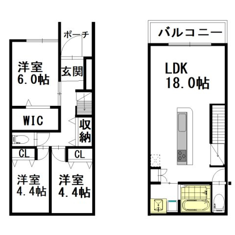 【間取り】 | パティオ駕与丁公園　★プライスホームなら仲介手数料が0円です！★