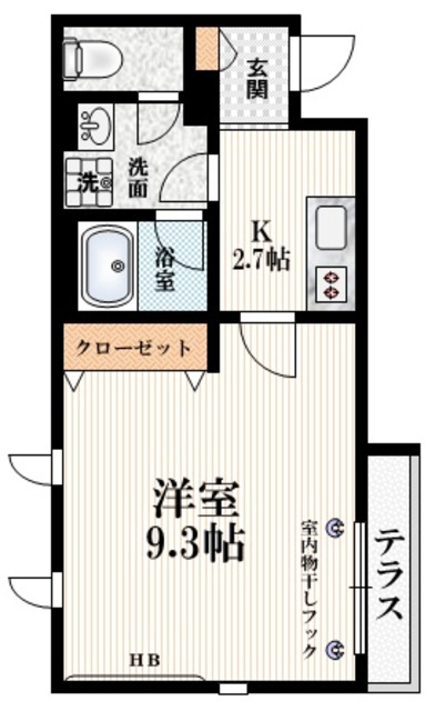 リバーヒルズの間取り