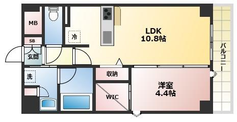 セキュリアコート西宮北口の間取り