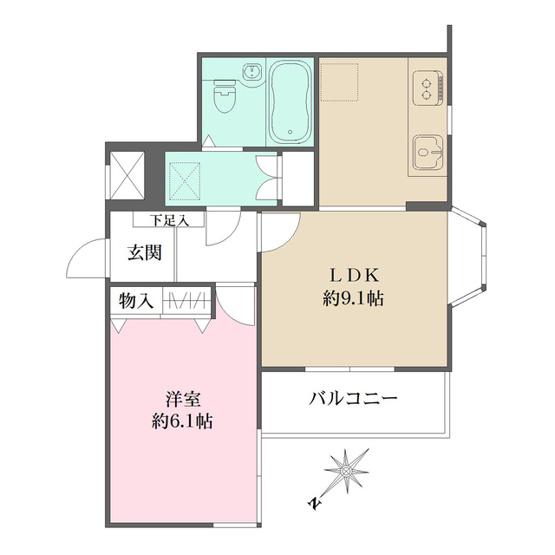 【間取り】 | 藤和三宿コープ