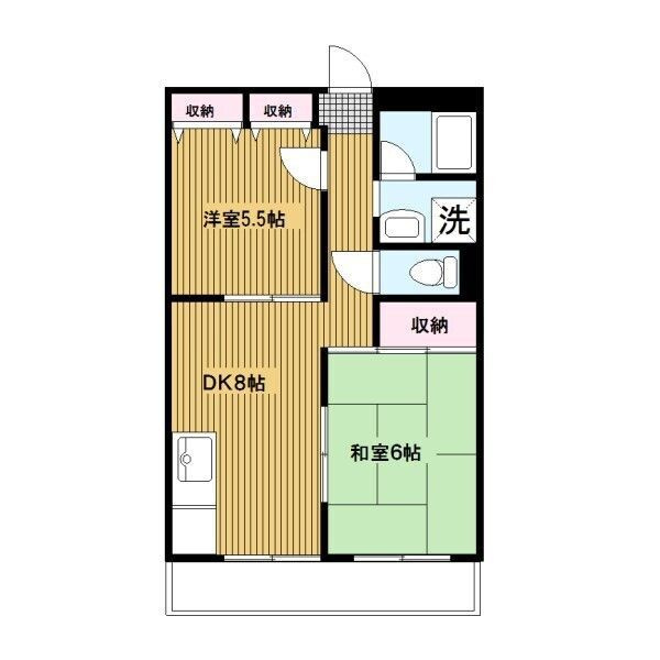 フラッツ・イケベの間取り