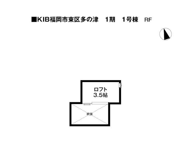 福岡市東区多の津５丁目の新築一戸建の区画図