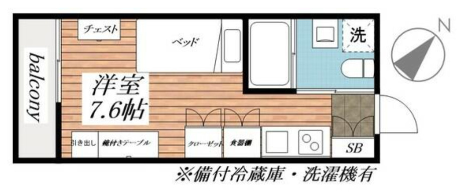 Ｌｉｇｅｒｅ南行徳Ｗｅｓｔの間取り