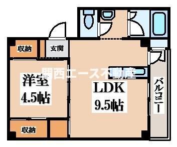 【間取り】 | ビレッジハウス万富