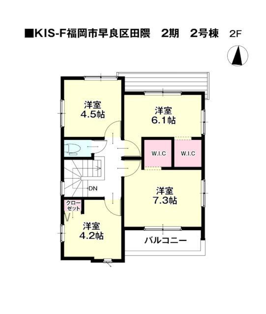 福岡市早良区田隈３丁目の新築一戸建の間取り