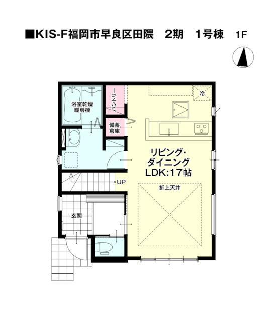 福岡市早良区田隈３丁目の新築一戸建の間取り