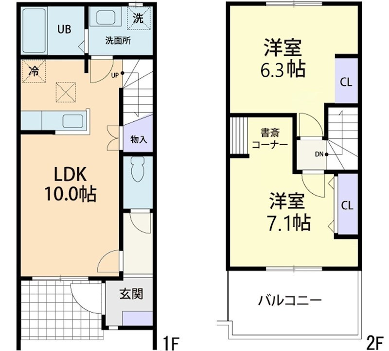 U7 Bの間取り