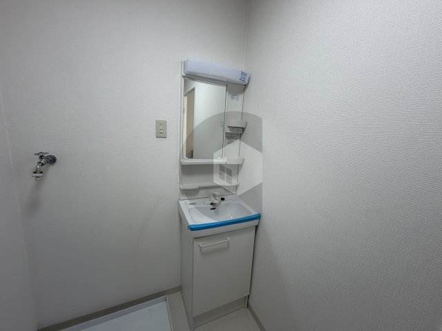 サンビレッジナカニシA棟の独立洗面台