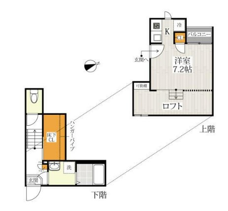 CB八潮リベラの間取り