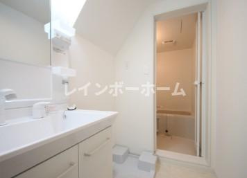 CB八潮リベラの独立洗面台|独立洗面台あり、毎朝おしゃれに忙しい女性の方におすすめです