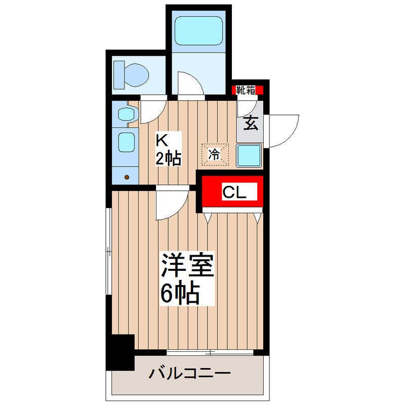 モンシェール吾妻橋の間取り