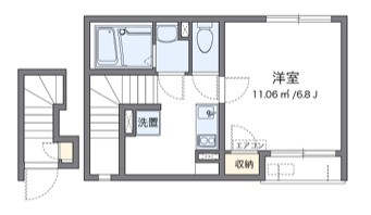 レオネクストＳＡＫＡＹＡの間取り