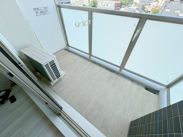 シャルマンパレ淡路のバルコニー
