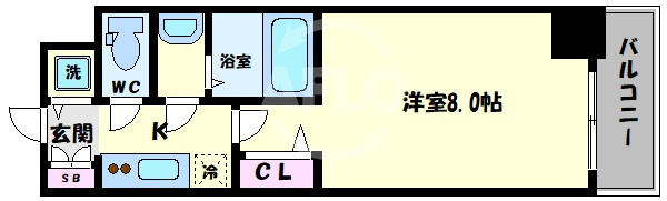 レジュールアッシュ天王寺堂ヶ芝の間取り|レジュールアッシュ天王寺堂ヶ芝　間取り