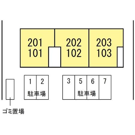 ハイツmt.つくばの区画図