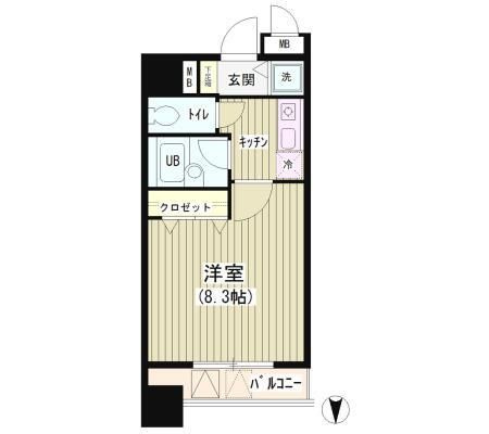 アクアコートの間取り