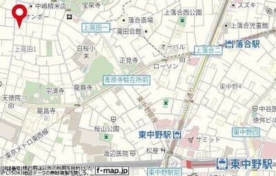 【地図】 | ゼニーヴ上高田Ⅱ