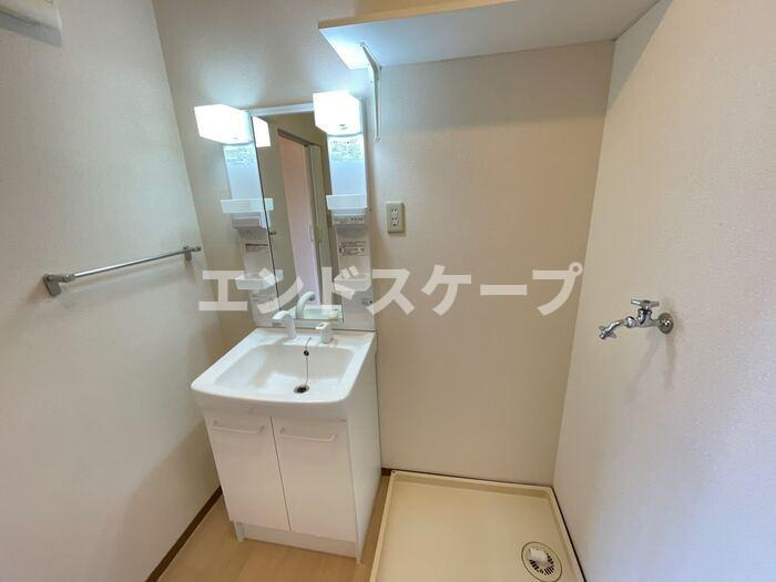ルビナス　Ⅲの洗面所|高崎、前橋、伊勢崎エリアのお部屋探しはエンドスケープまで！お客様の理想お聞かせ下さい♪